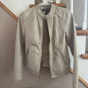 Kenneth Cole Reaction faux leather jacket